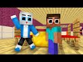 monster school squid game dolls good and bad mother zombie minecraft animation