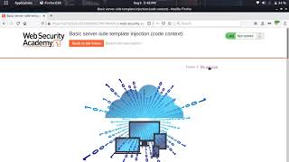 Basic server-side template injection (code context) | (Video Solution) 2020-2021