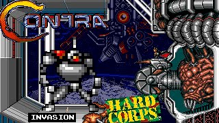 Contra Hard Corps - INVASION v3.3 (Browny Red)