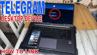 ✅ How To Link Desktop Device On Telegram 🔴