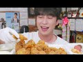 bbq 신메뉴 크런치버터치킨 먹방