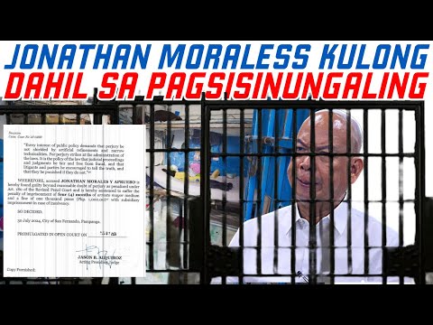 PDEA LEAKS JONATHAN MORALES MAKUKULONG NA DAHIL SA PAGSISINUNGALING