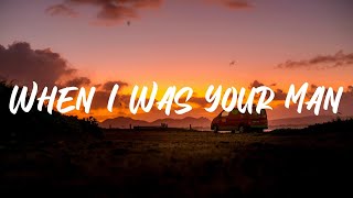 Bruno Mars - When I Was Your Man (Lyrics) || Adele, , (Lyric Video)