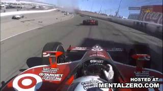 IndyCar Champ Dan Wheldon Dies in Massive Crash RIP DAN (DEATH VIDEO)