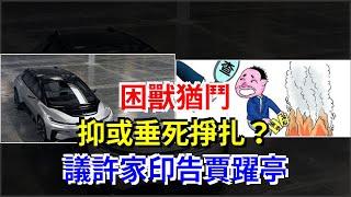 困獸猶鬥，抑或垂死掙扎？議許家印告賈躍亭，[每日財經]