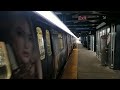 bmt canarsie line r143 rabanne million gold wrap entering livonia avenue