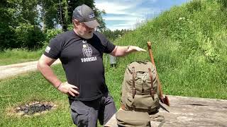 The Swiss Army Salt \u0026 Pepper backpack for bushcraft