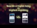 Comparison #17: Boss DD-3 Digital Delay vs. Digitech Digidelay