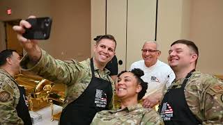 Chef Robert Irvine visits 37th Training Wing JBSA-Lackland Defenders