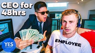 We let a Stranger Become our CEO for 48hrs...