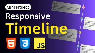 Responsive Timeline in HTML & CSS