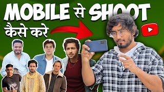 How To Shoot Videos Like Round2Hell, Harsh Beniwal in MOBILE PHONE