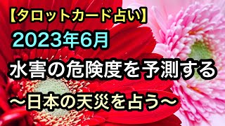 2023年6月 / 日本の天災をタロットカードで占う【水害の危険度を予測する】