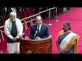 ceremonial welcome of president abdel fattah el sisi of egypt at rashtrapati bhavan