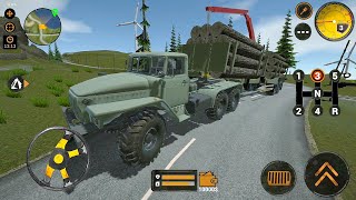 Truck Driver Forest Simulator - Android Gameplay