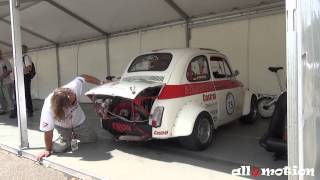 1968 Fiat 500 Corsa Race Car | Loud Engine Noise  @ Solitude Revival 2015