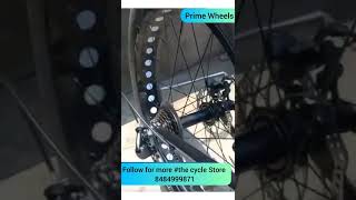 dashing bmw fat bikes ready to lead the road||#shorts|| prime Wheels Foldable fat bikes||cycle video