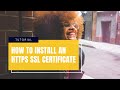 How to Install an HTTPS SSL Certificate on your Wordpress Website | Free SSL