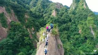 空拍 孝子山慈母峰普陀山