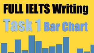 Full BAR CHART Answer (IELTS Writing Task 1)