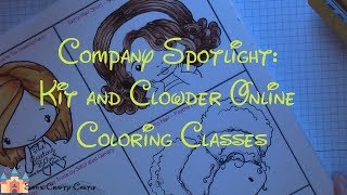 Company Spotlight: Kit and Clowder Online Coloring Classes
