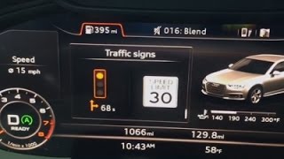 New Audi Technology Reads Traffic Signals