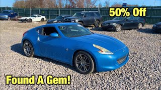 I Bought A Wrecked Nissan 370z From Copart Auction With Almost No Damage, Drove