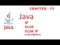 If else in java - Java Tutorial - w3Schools - Ch#12 Urdu Hindi