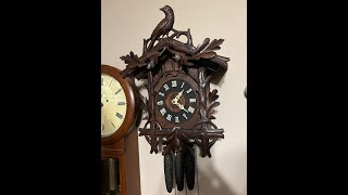 Fixing a Sears \u0026 Robach cuckoo quail clock where the quail.  Merry Christmas to all of you.