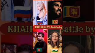 Khairiyat battle by  Emma heesters, supun perera, imran mahmudul, Neha Kakkar #shorts #viral