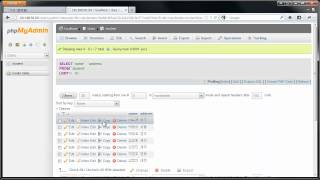 mysql 데이터관리-조회(select)-phpmyadmin
