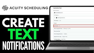 How to Create Text Notifications on Acuity Scheduling 2025 (Simple Guide)