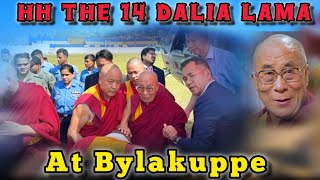 His Holiness The Dalai lama arrived at Tashi Lhunpo Monastery in Bylakuppe || LDN KA VIDEOS