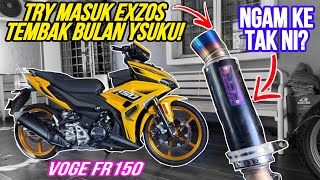 #1002 EXZOS OPEN RACING Y15 BOLEH KE  MASUK KE VOGE FR150?