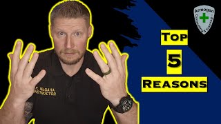 5 Ways People Fail The Police Academy