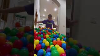 Ballpit surprise!