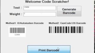 Code 128 Barcode generation in vb.net