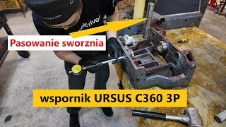 Pasowanie sworznia do wspornika C360 3P