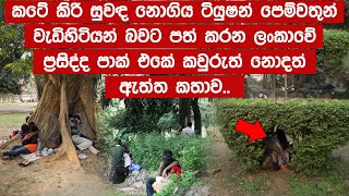 ටියුෂන් පෙම්වතුන්ට අමුතු සෙල්ලම් කියා දෙන ලංකාවේ පාක් එකේ සැගවුණු තිත්ත ඇත්ත.