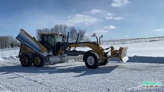 #8334 BP 2019 Deere 770GP Motor Grader w Dozer Blade \u0026 Snow Wing