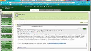 Create Hyperlinked Text in Blackboard
