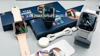 CT8 Max Smart Watch Unboxing ⌚️⌚️|it's me nashwa