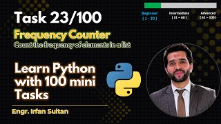 Counting Frequency of Elements in a List | Task 23/100 - Learn Python programming with 100 tasks