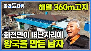 '여긴 내가 만든 내 왕국' 아무도 없는 산골 오지에 나만의 왕국을 만든 남자│없는 게 없는 자연인의 집│한국기행│#골라듄다큐