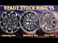 Velg Mobil Ring 15 Hsr Wheel New Update | Labang HSR Masuk Lagi | Kick Off Ciputat