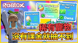 Roblox【寵物模擬器X🐾】新手必買『神BUFF』為什麼別人都孵出彩虹寵物🥵🥵買之前先學會洗蛋蛋😭│Pet Simulator X！