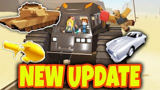 A Dusty Trip NEW UPDATE! (HOW TO GET WARBRINGER TANK/GOLDEN NUKE GUN/M4 SHOTGUN \u0026 MORE!) Roblox