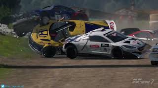 Gran Turismo 7 - Insane crash... and physics!