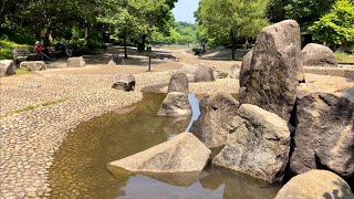 [JAPAN/Yokohama]Mitsuike Park walking scenery2[Tsurumi/Kanagawa]