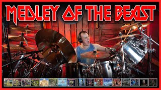 My Thank You to Nicko McBrain | History of Iron Maiden in 36 minutes | Medley of the Beast [RE-UP]